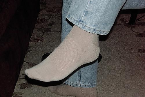 16P Candid Pantyhose Nylon Feet