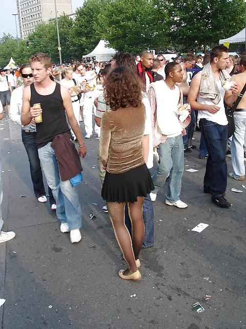 16P Candid Pantyhose Nylon Feet