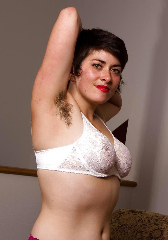 25P Unshaven female armpits 1