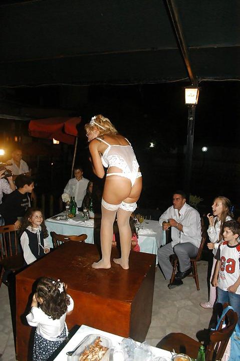 19P Stripping amateur bride