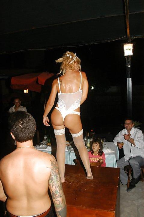 19P Stripping amateur bride