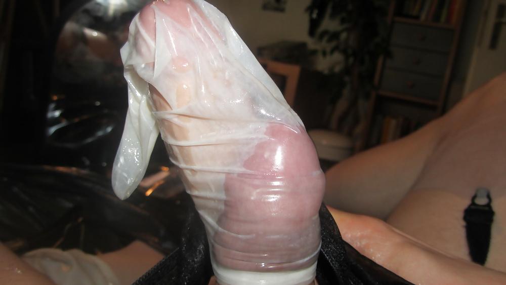 25P Rare grey Gio FF nylons, satin & nylon panties, condom Play 