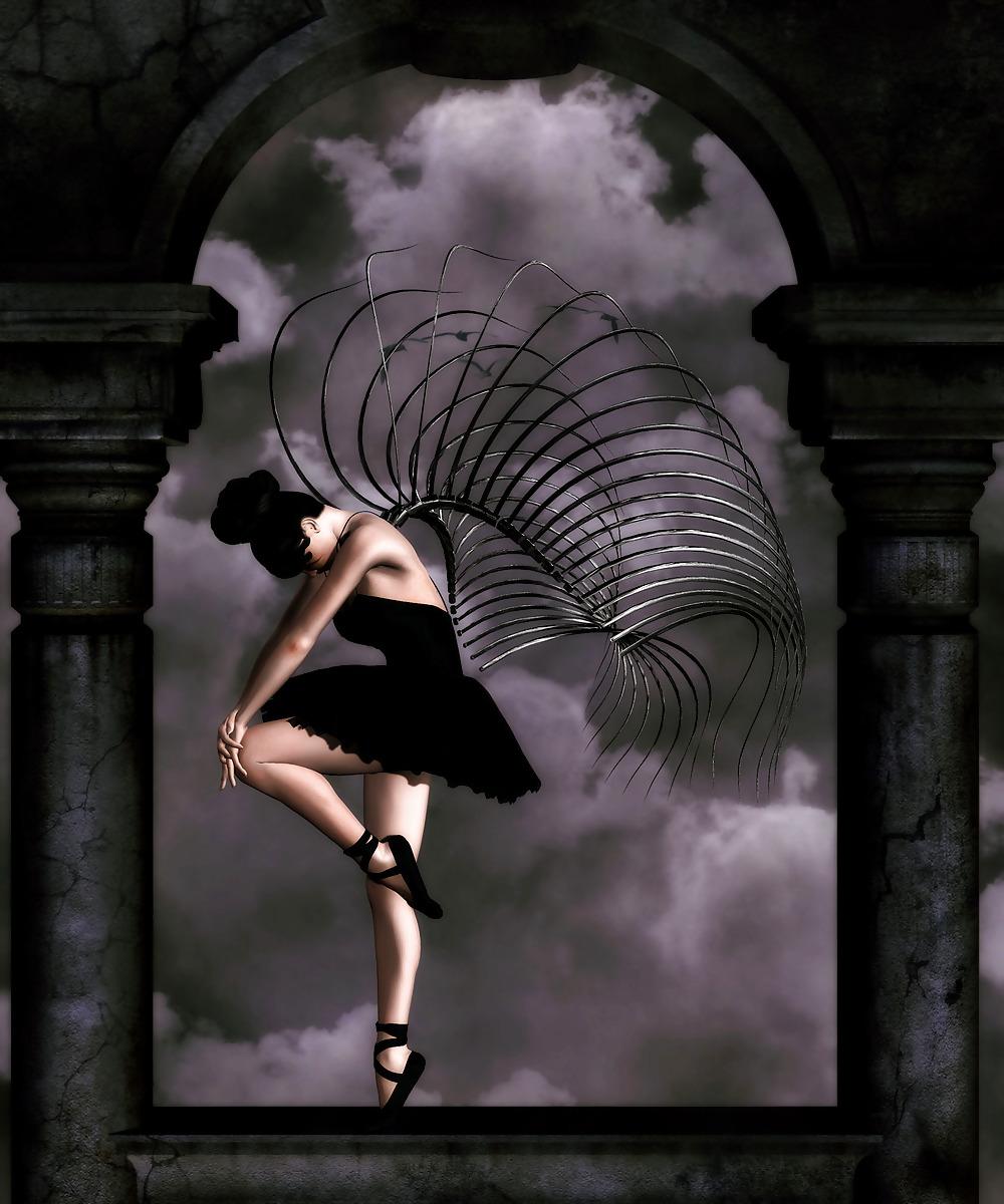 12P Virtual Art 07: Gothic Ballerinas