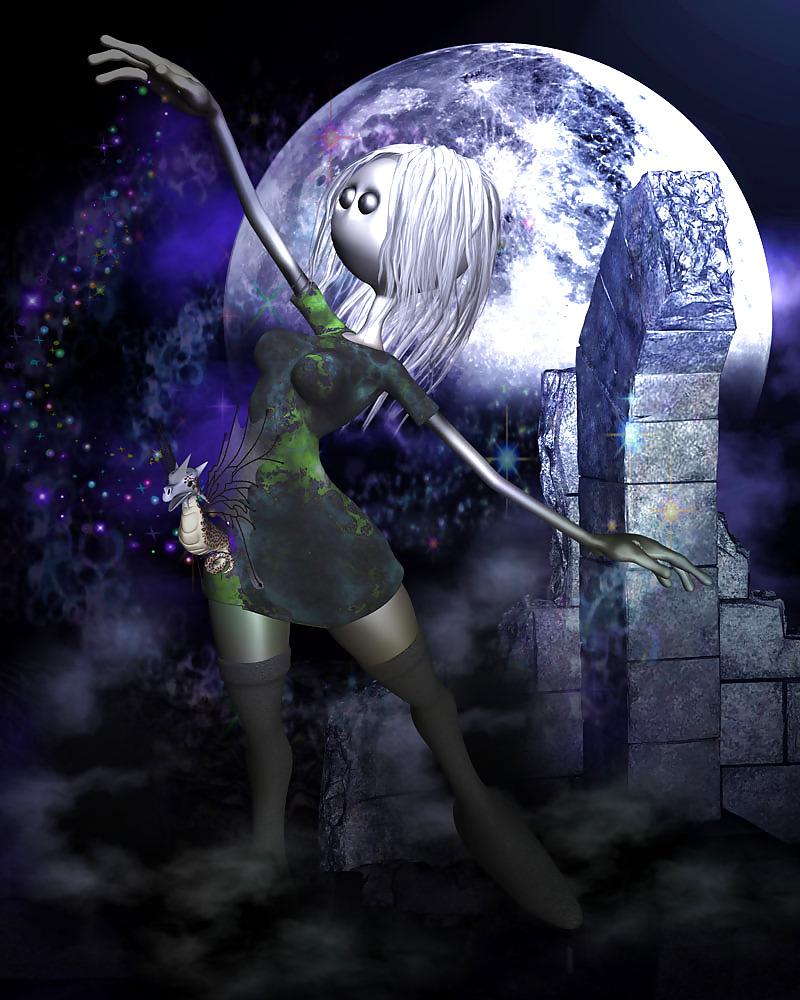 12P Virtual Art 07: Gothic Ballerinas