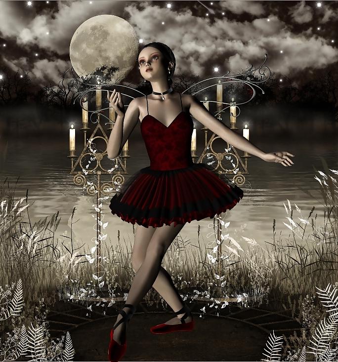 12P Virtual Art 07: Gothic Ballerinas