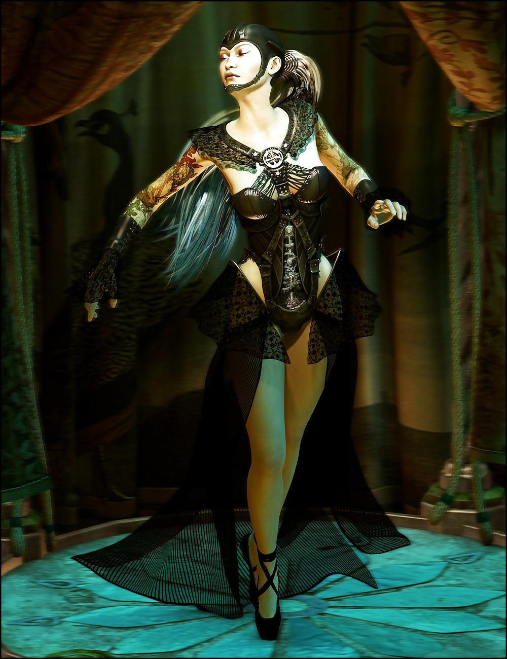 12P Virtual Art 07: Gothic Ballerinas