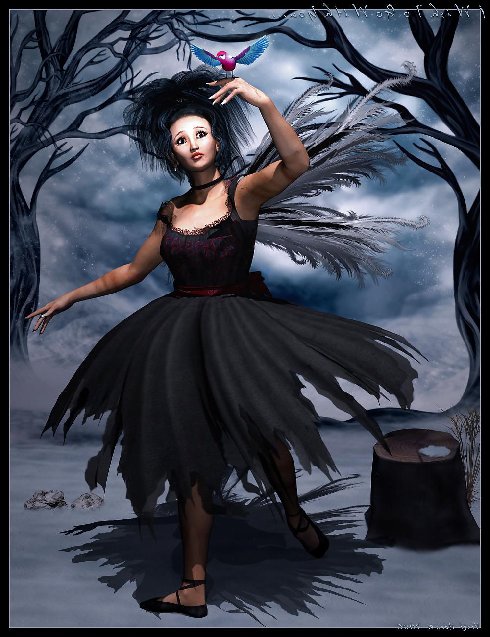 12P Virtual Art 07: Gothic Ballerinas