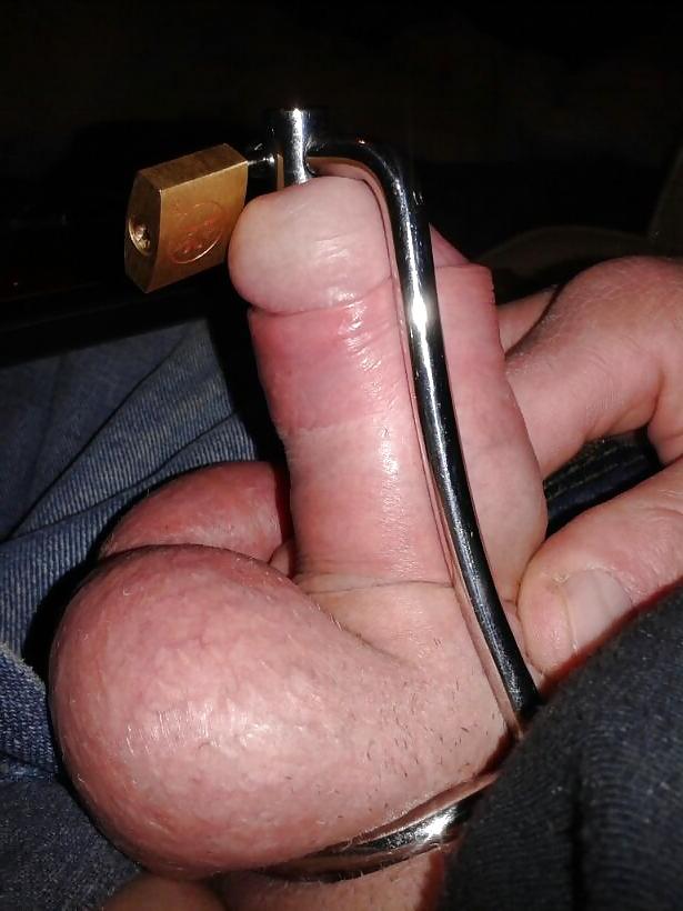 18P New chastity and toy play
