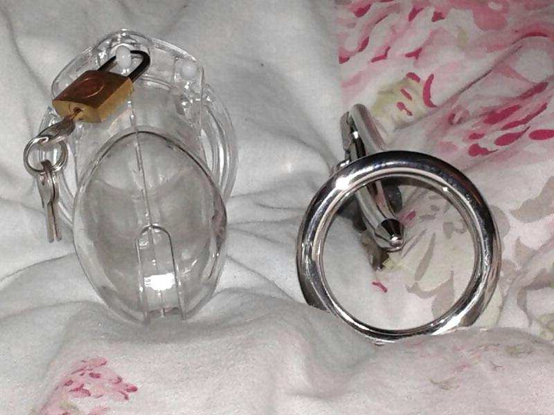 18P New chastity and toy play