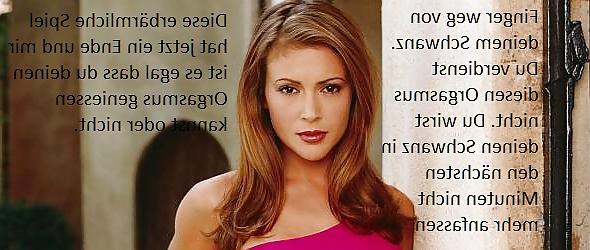 16P Alyssa MIlano JOI 