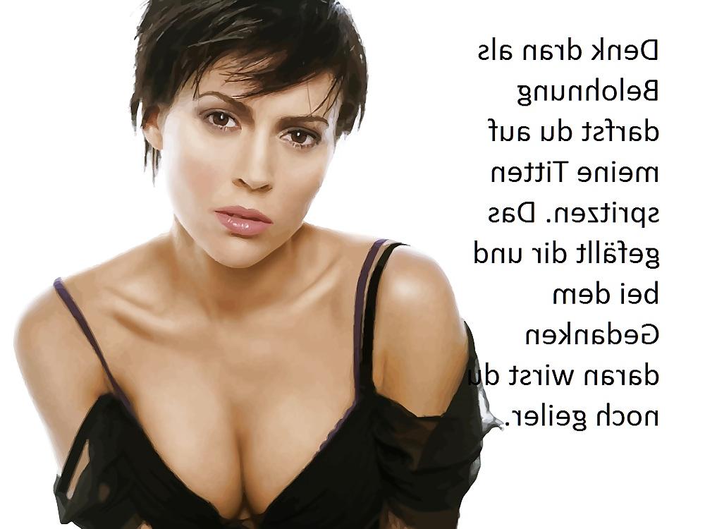 16P Alyssa MIlano JOI 