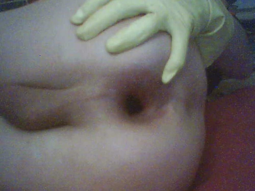 19P Games with latex gloves and opened wide my  ass