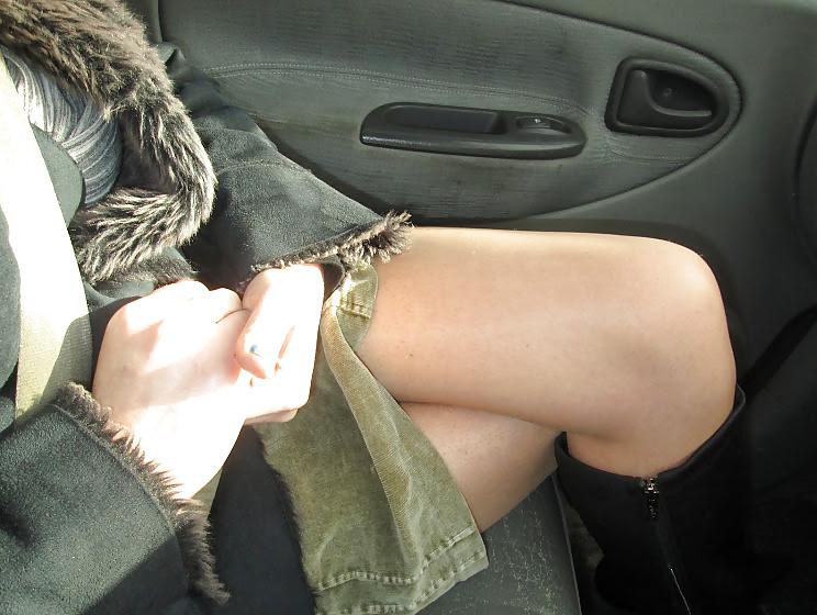 19P Ma salope en voiture,my bitch in the car