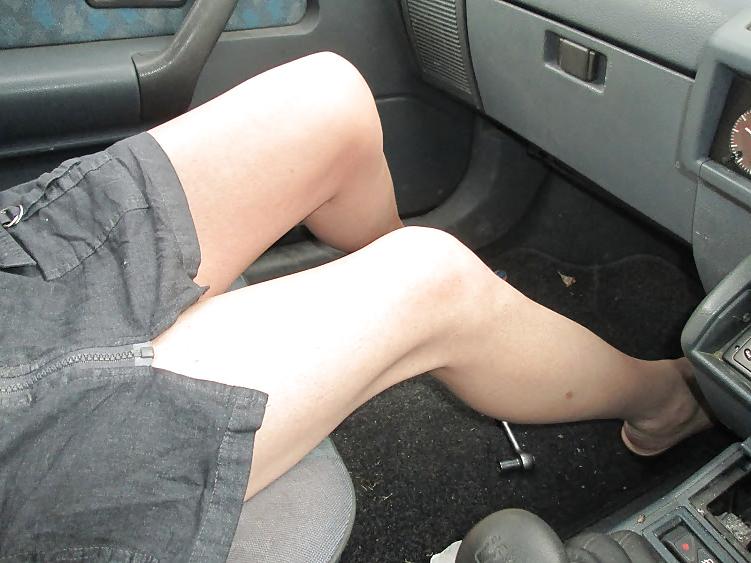 19P Ma salope en voiture,my bitch in the car