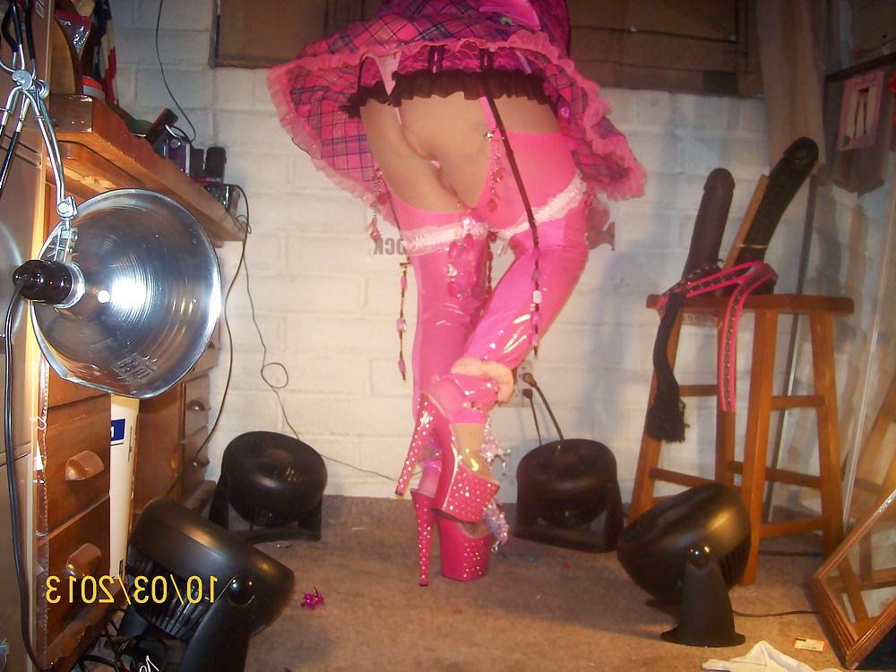 25P Tgirl BBC slut teases Jay's BIG BLACK COCK for a cum nut