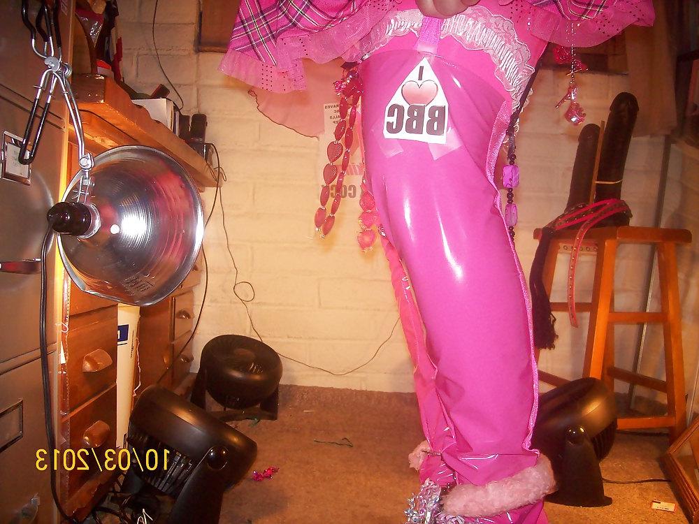 25P Tgirl BBC slut teases Jay's BIG BLACK COCK for a cum nut