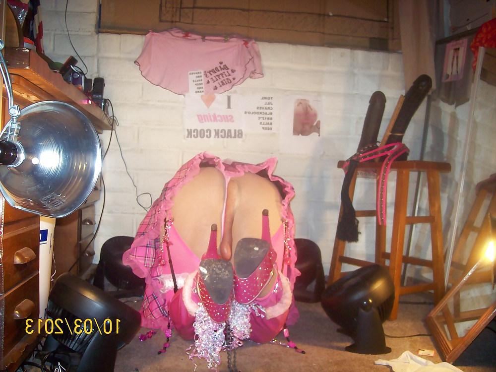 25P Tgirl BBC slut teases Jay's BIG BLACK COCK for a cum nut