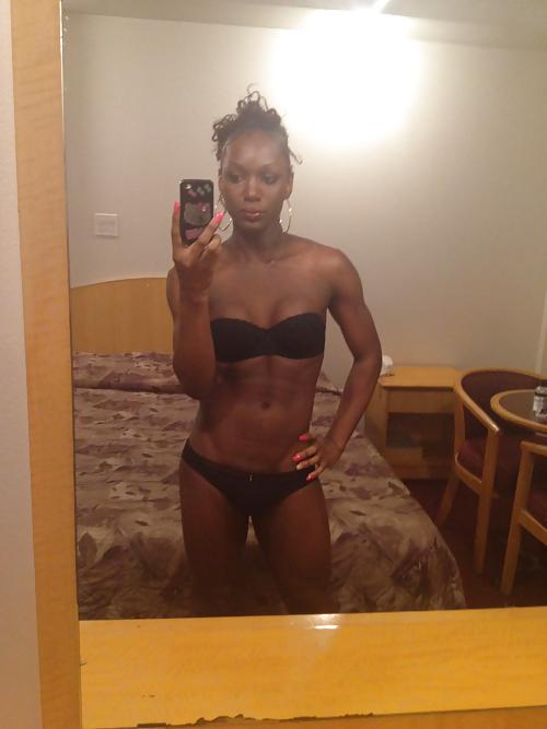 25P Beautiful ebony tranny