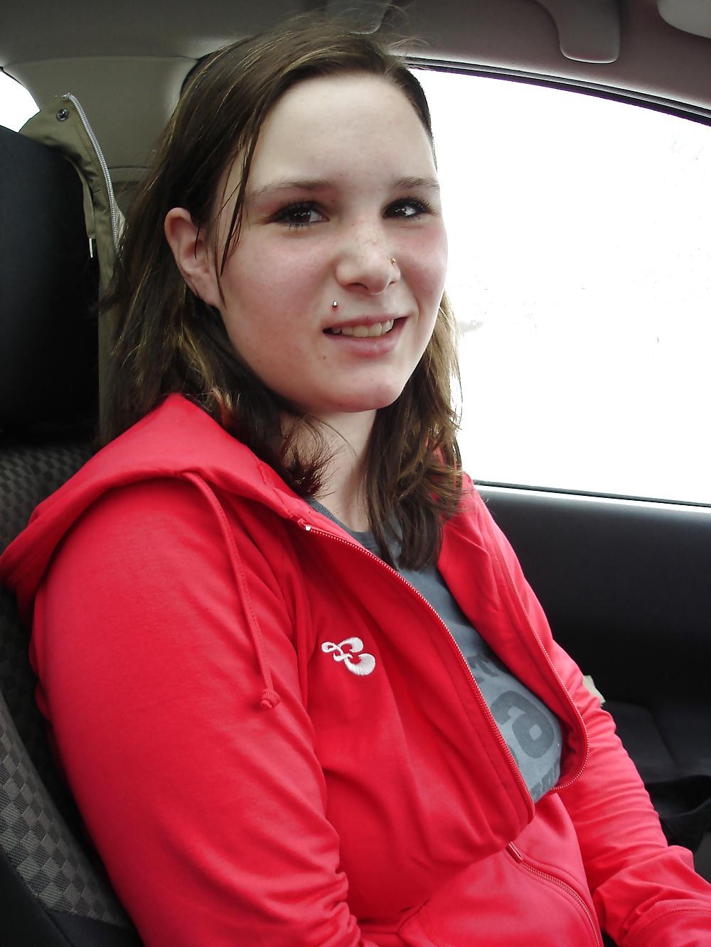 12P Fat Bitch in car