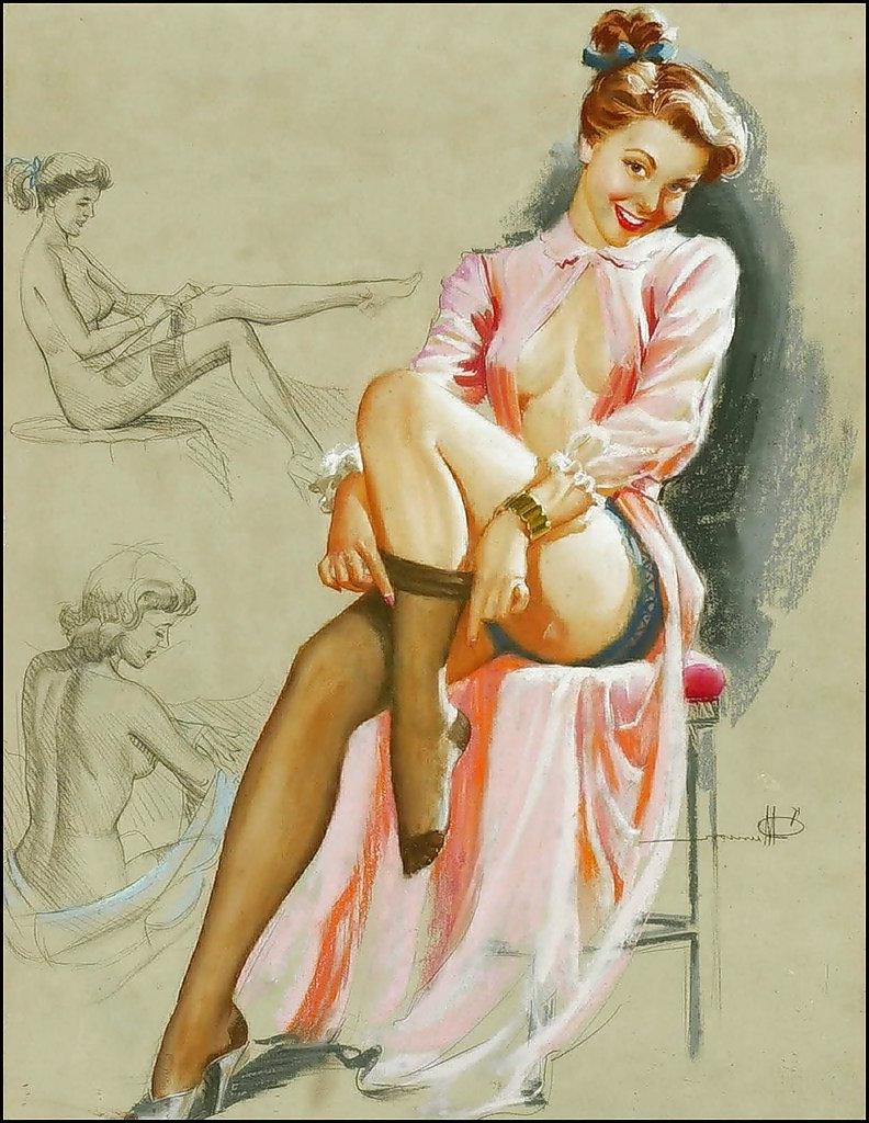 25P Pin-up Art 12 - Knute K.O. Munson