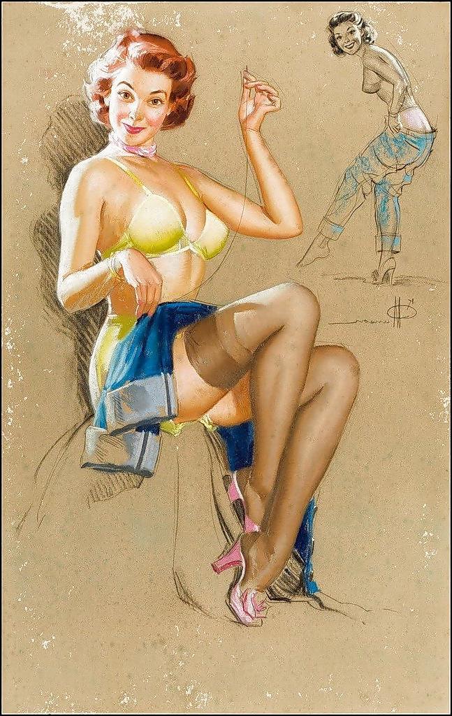 25P Pin-up Art 12 - Knute K.O. Munson