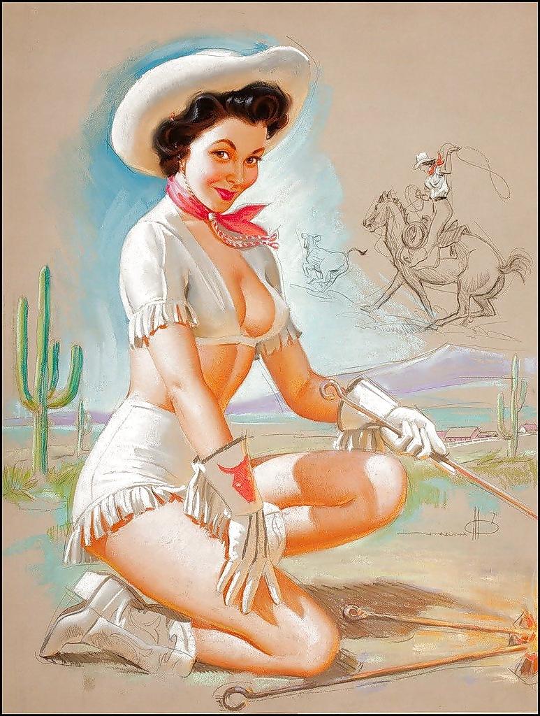 25P Pin-up Art 12 - Knute K.O. Munson