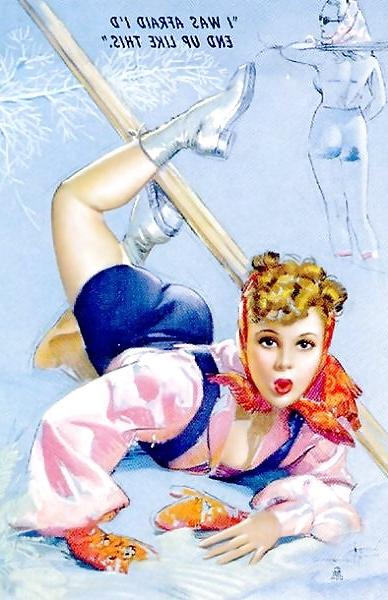25P Pin-up Art 12 - Knute K.O. Munson