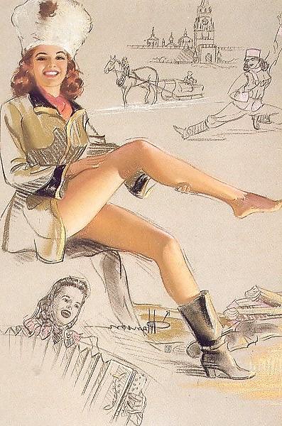25P Pin-up Art 12 - Knute K.O. Munson