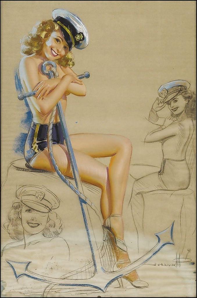 25P Pin-up Art 12 - Knute K.O. Munson