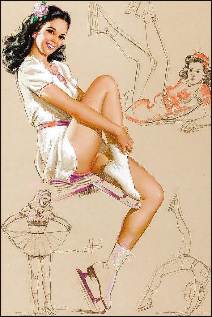 25P Pin-up Art 12 - Knute K.O. Munson