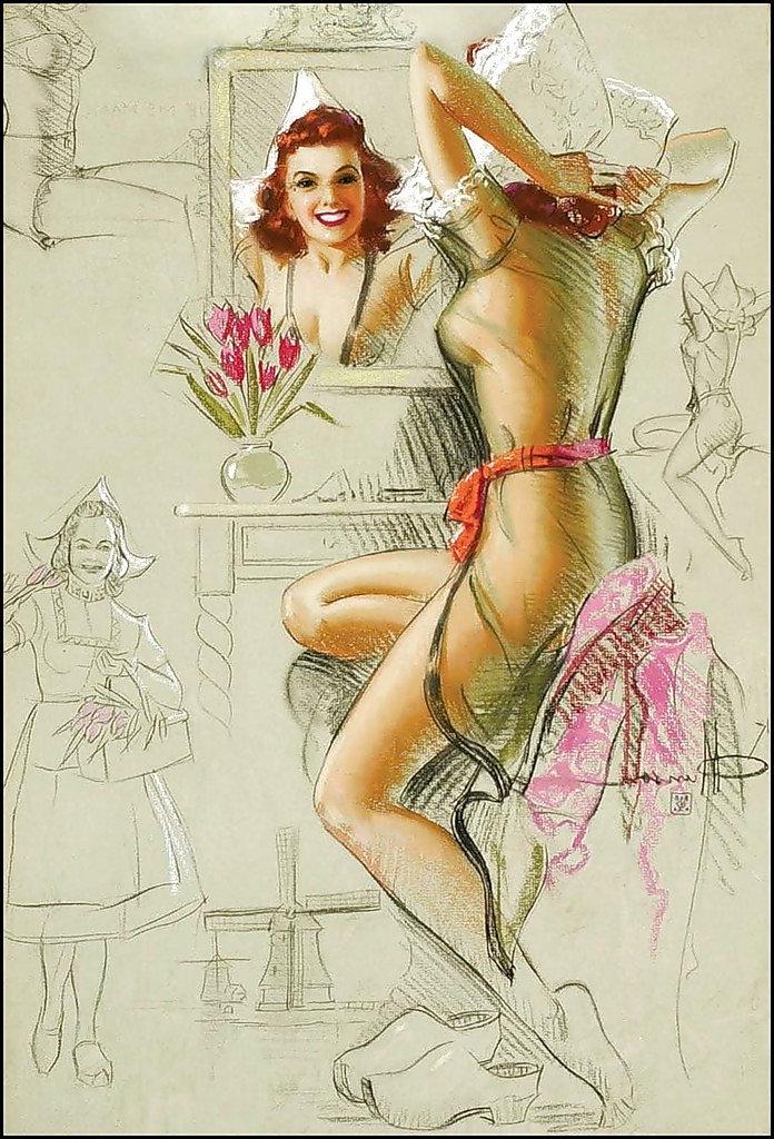25P Pin-up Art 12 - Knute K.O. Munson