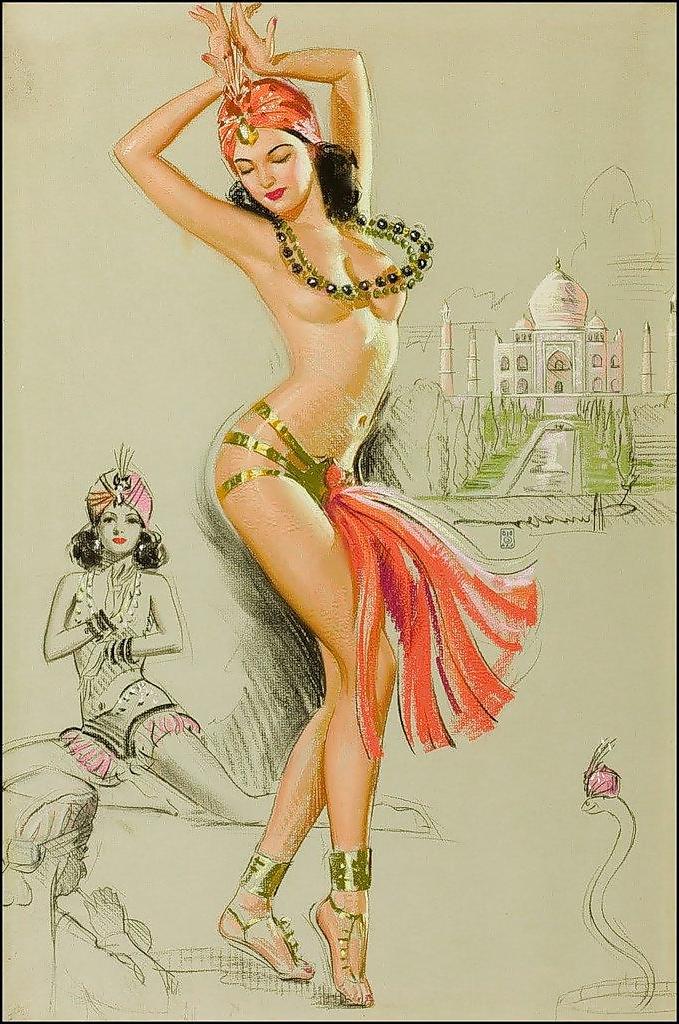 25P Pin-up Art 12 - Knute K.O. Munson