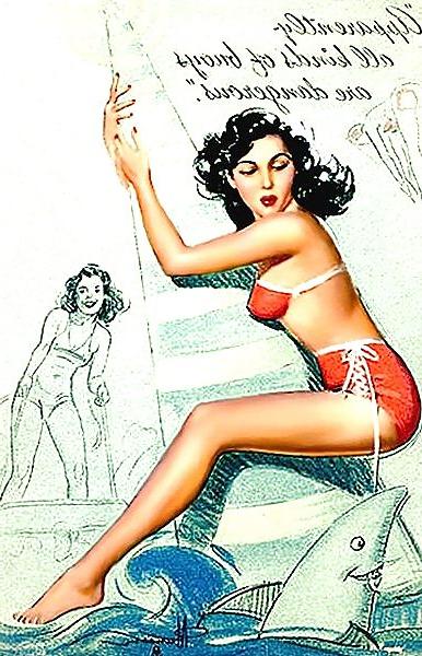 25P Pin-up Art 12 - Knute K.O. Munson