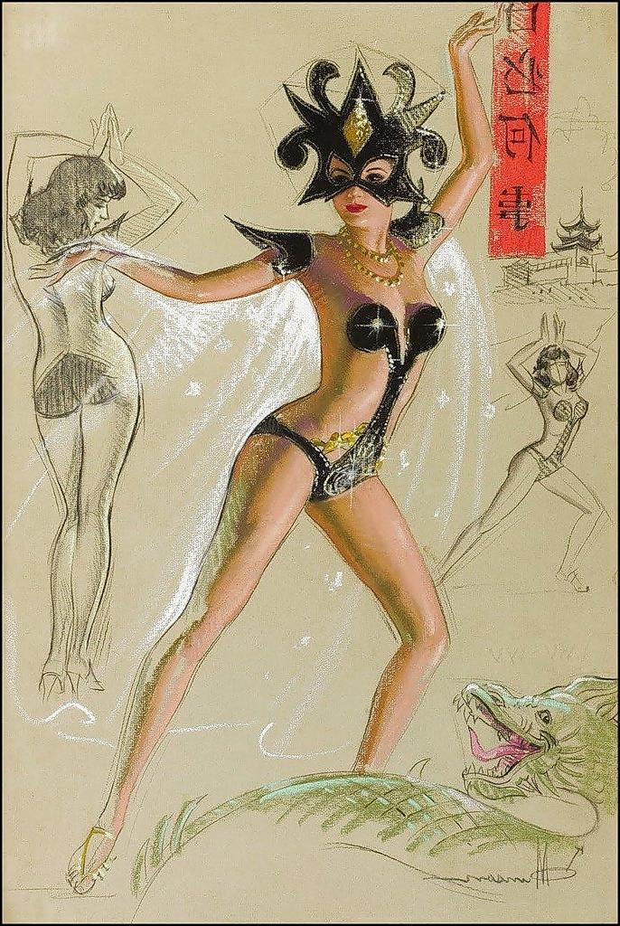 25P Pin-up Art 12 - Knute K.O. Munson