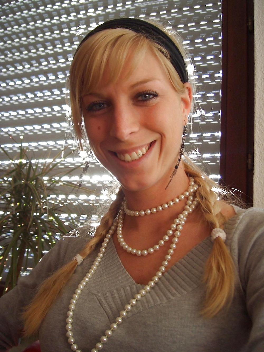 25P Cute Blonde Teen Exposed & More