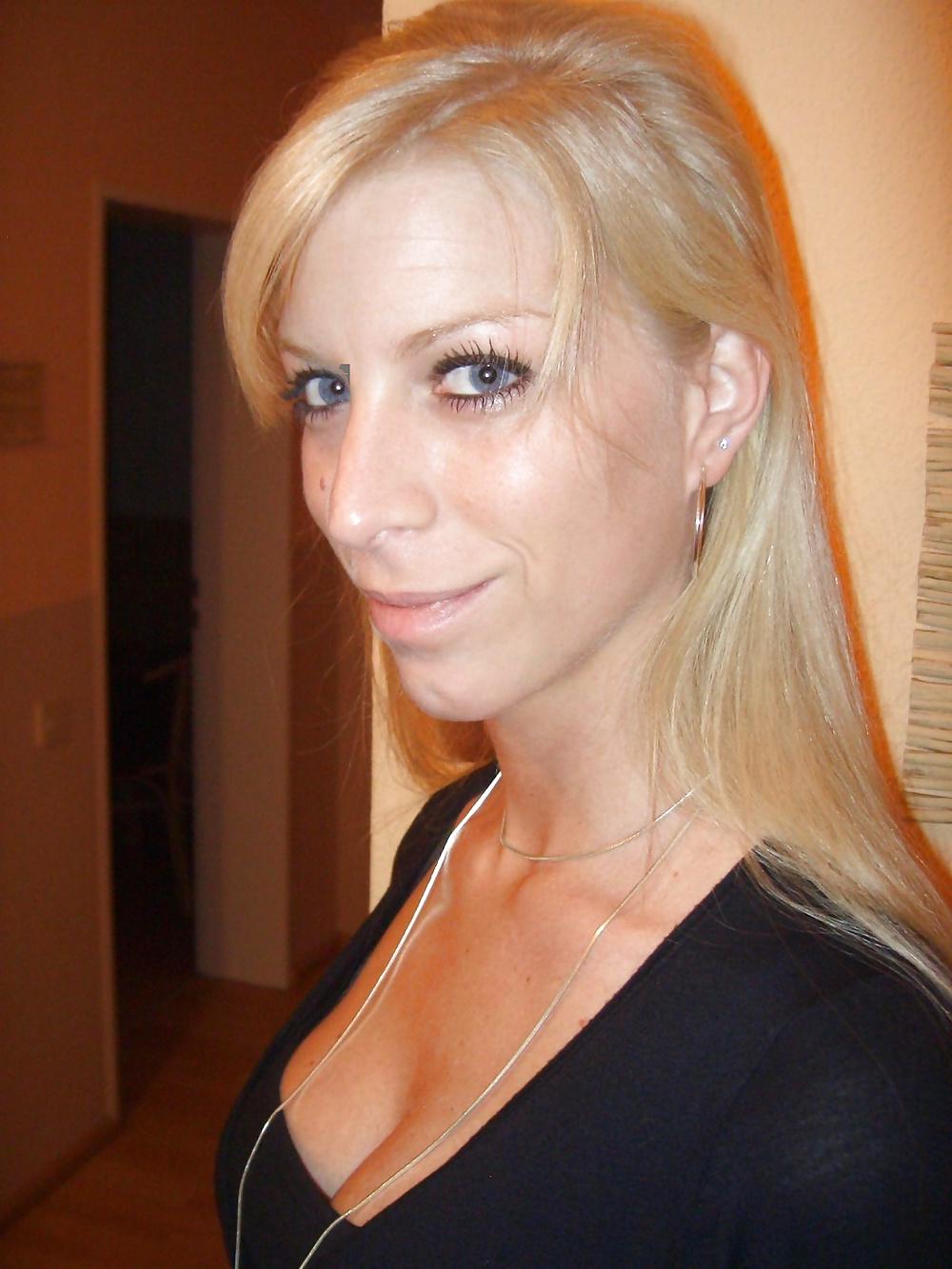 25P Cute Blonde Teen Exposed & More
