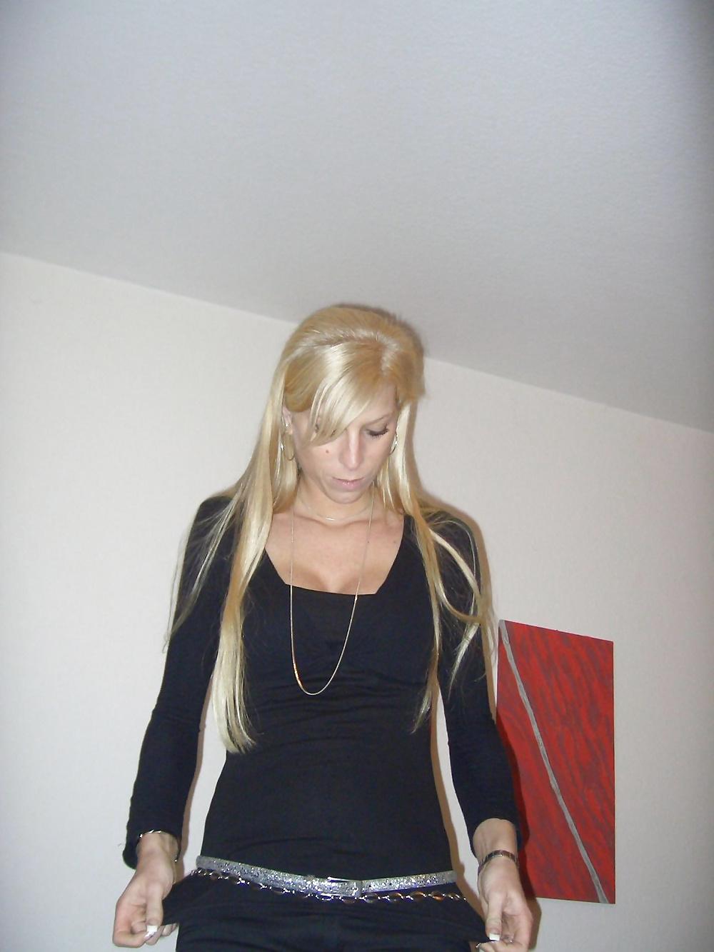25P Cute Blonde Teen Exposed & More