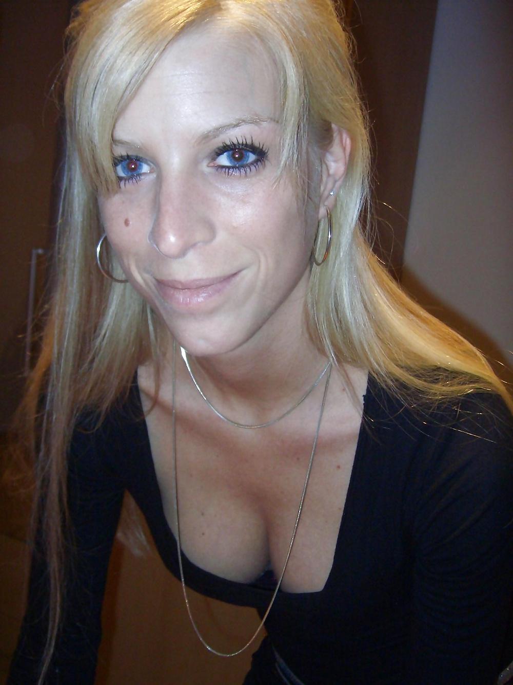 25P Cute Blonde Teen Exposed & More