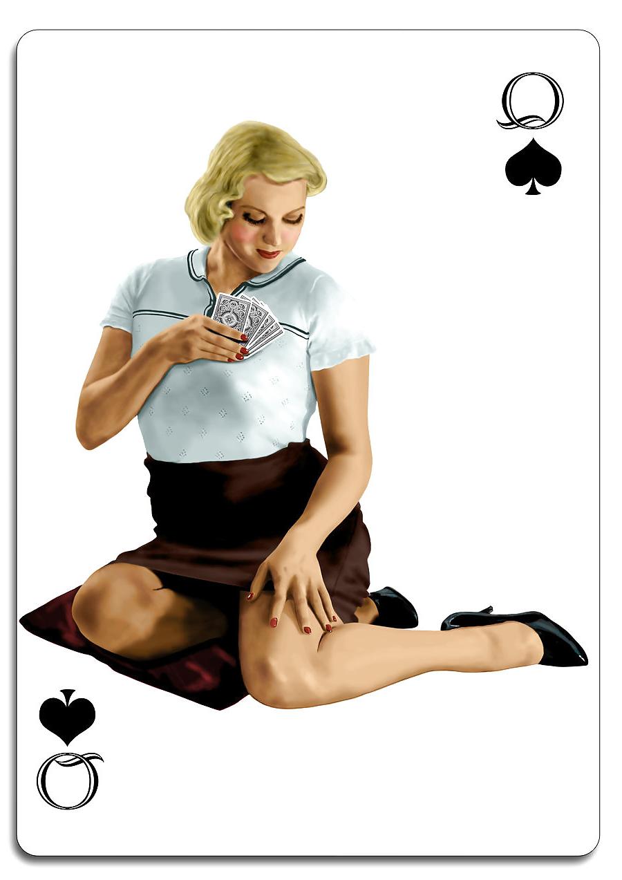 5P Queen of Spades