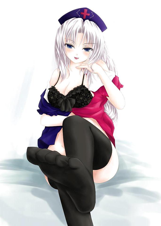 10P Pantyhose and feet hentai #7