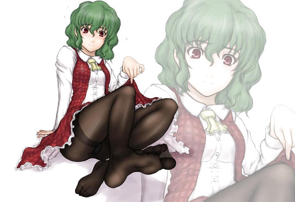 10P Pantyhose and feet hentai #7