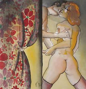 25P Verschiedene erotische Kunst 16