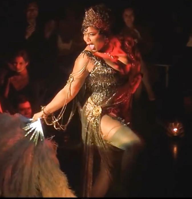 13P Queen Latifah In Stockings And Garters