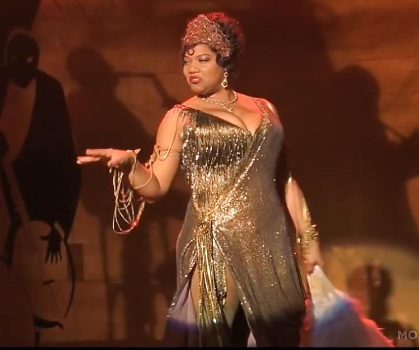 13P Queen Latifah In Stockings And Garters