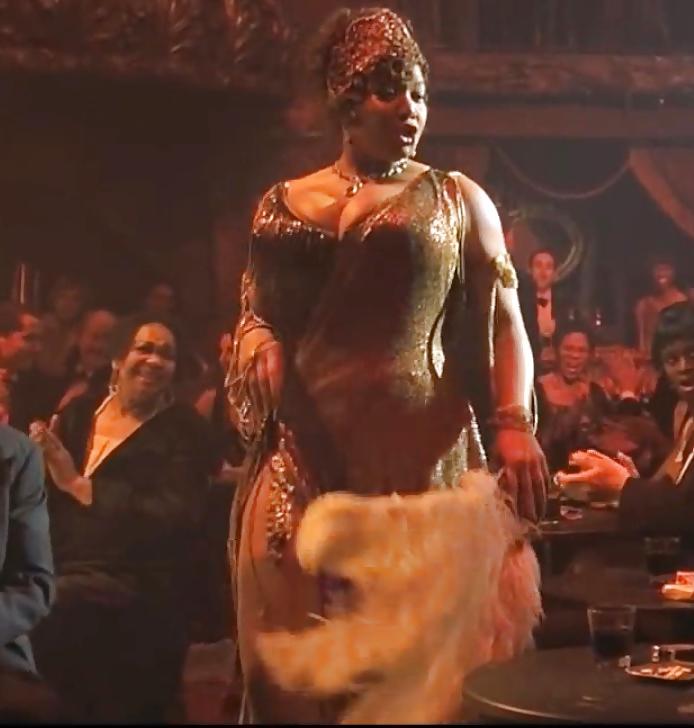 13P Queen Latifah In Stockings And Garters