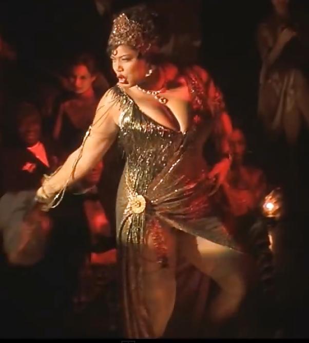 13P Queen Latifah In Stockings And Garters