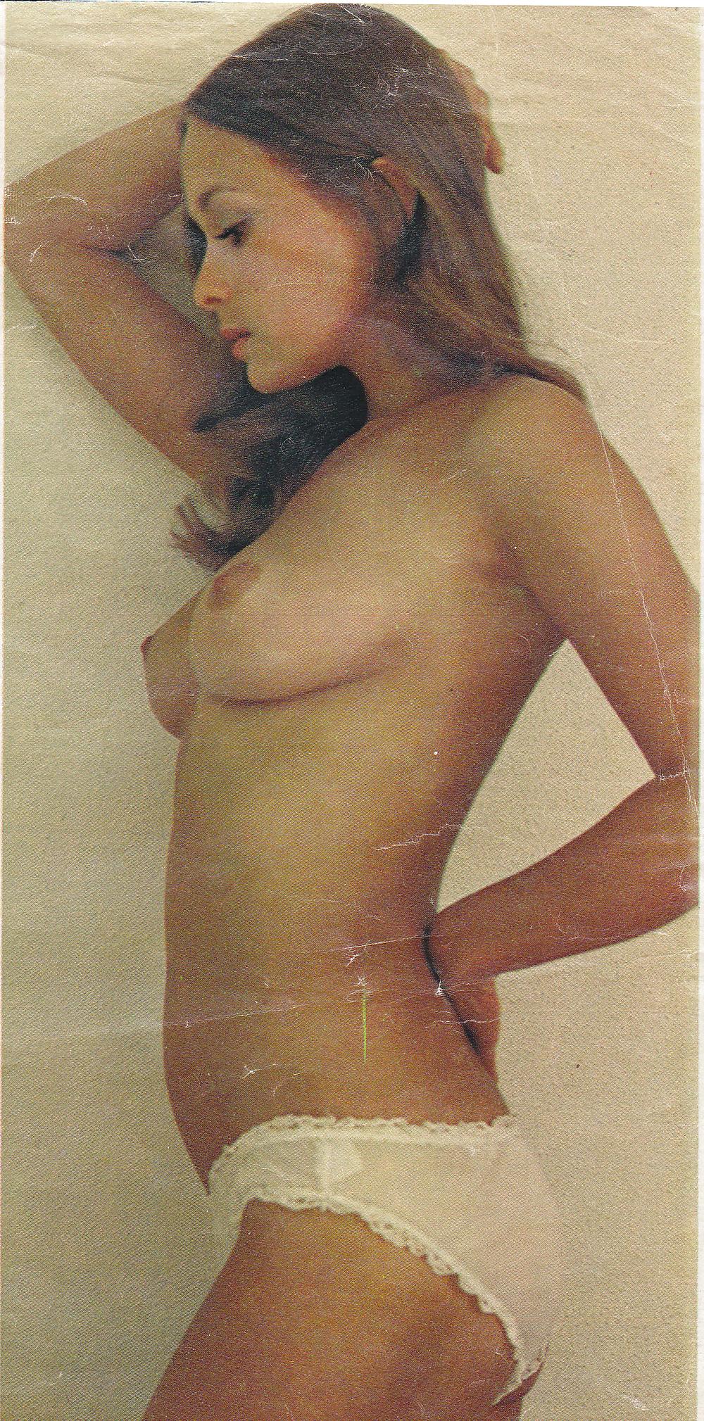 8P Vintage Beautiful Swedish Babe Cute Tits
