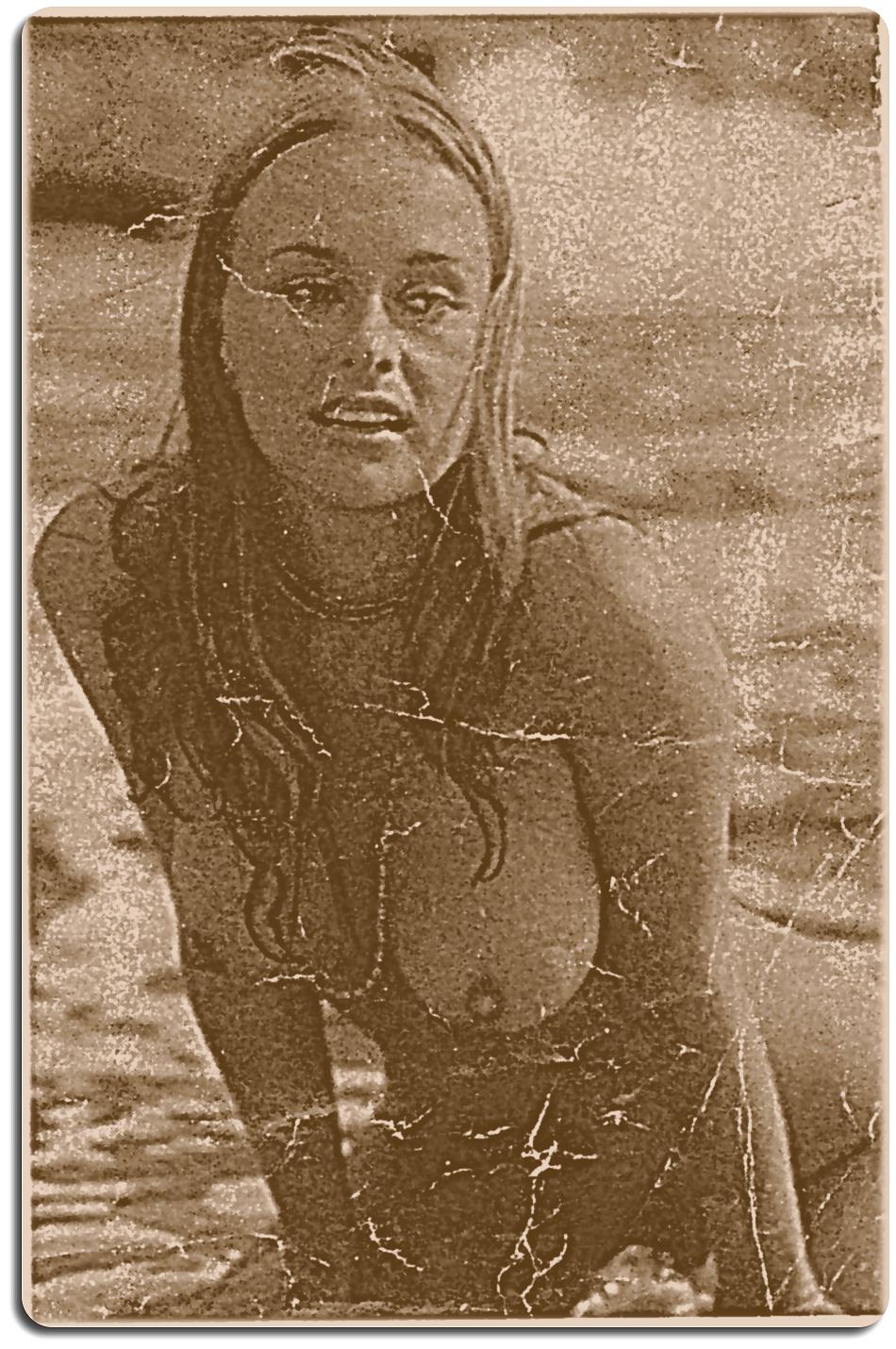 8P Vintage Beautiful Swedish Babe Cute Tits