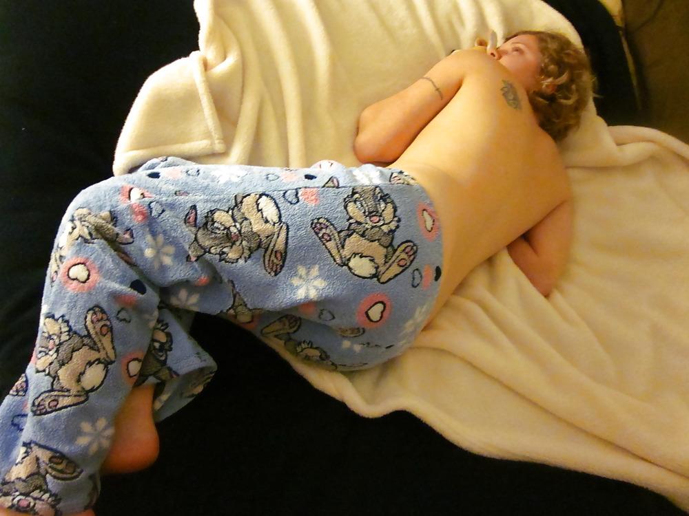 24P Baby plays dressup every night...pt 4 cute lil PJ's