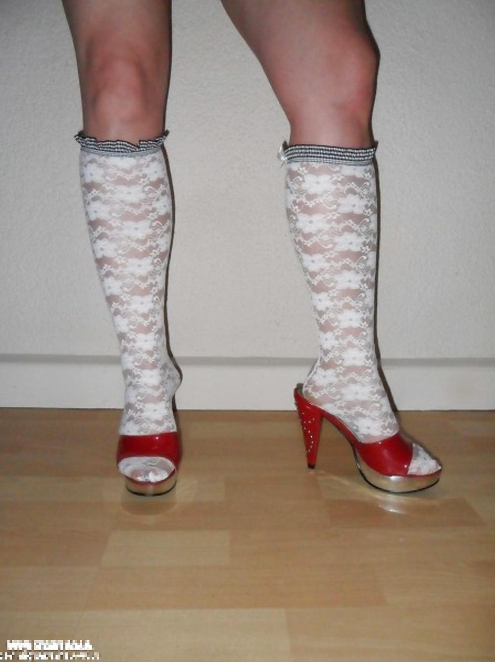 25P Schuhe - Feet in High Heels